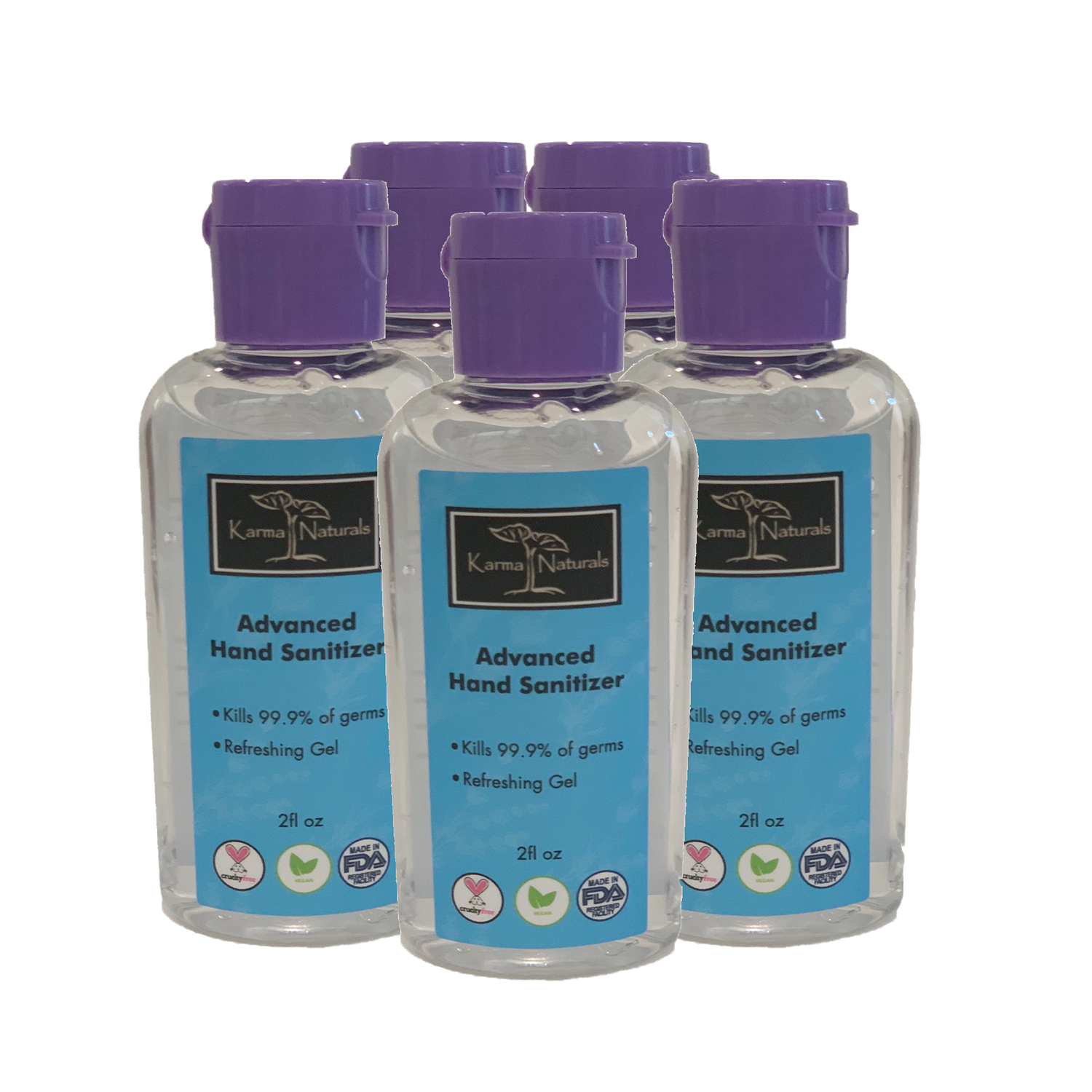 Karma Naturals Hand Sanitizer - Pack of 5