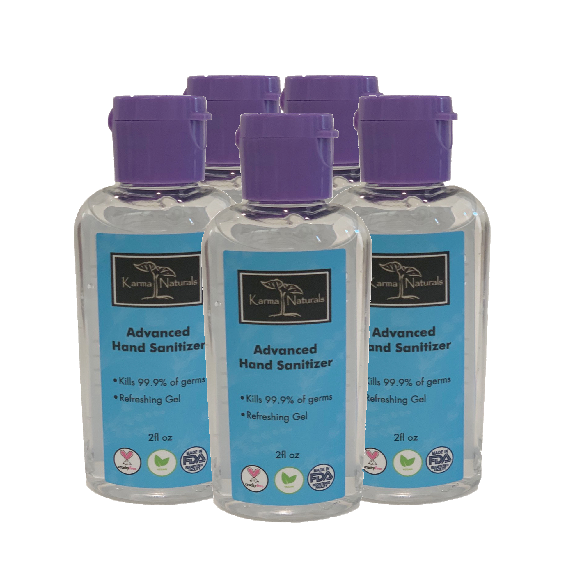 Karma Naturals Hand Sanitizer - Pack of 5