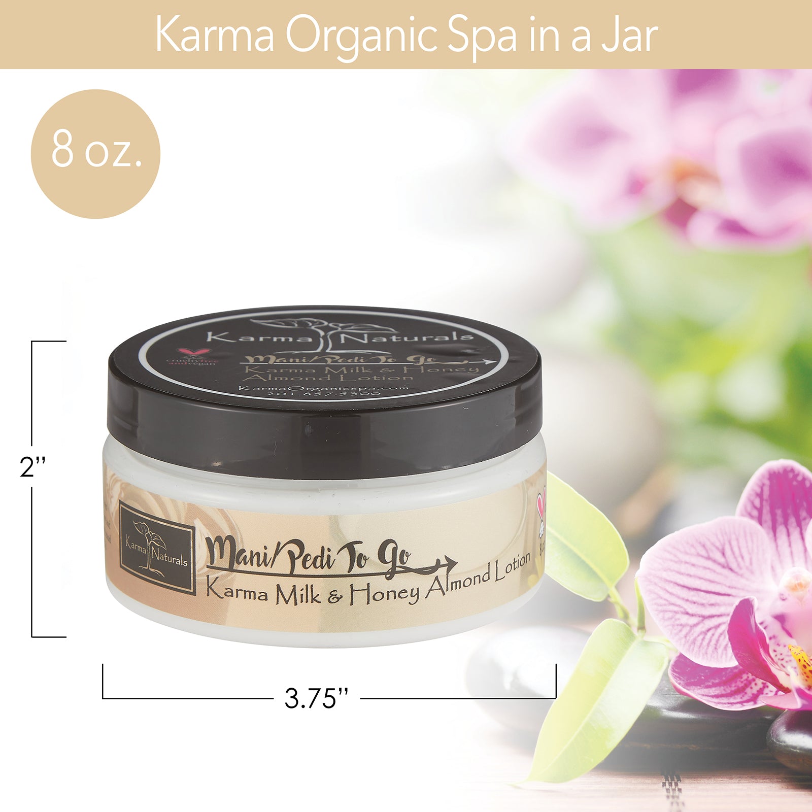 Karma Naturals Milk and Honey Almond Lotion