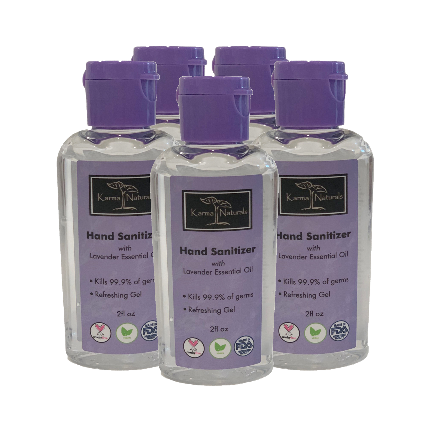 Karma Naturals Hand Sanitizer - Pack of 5