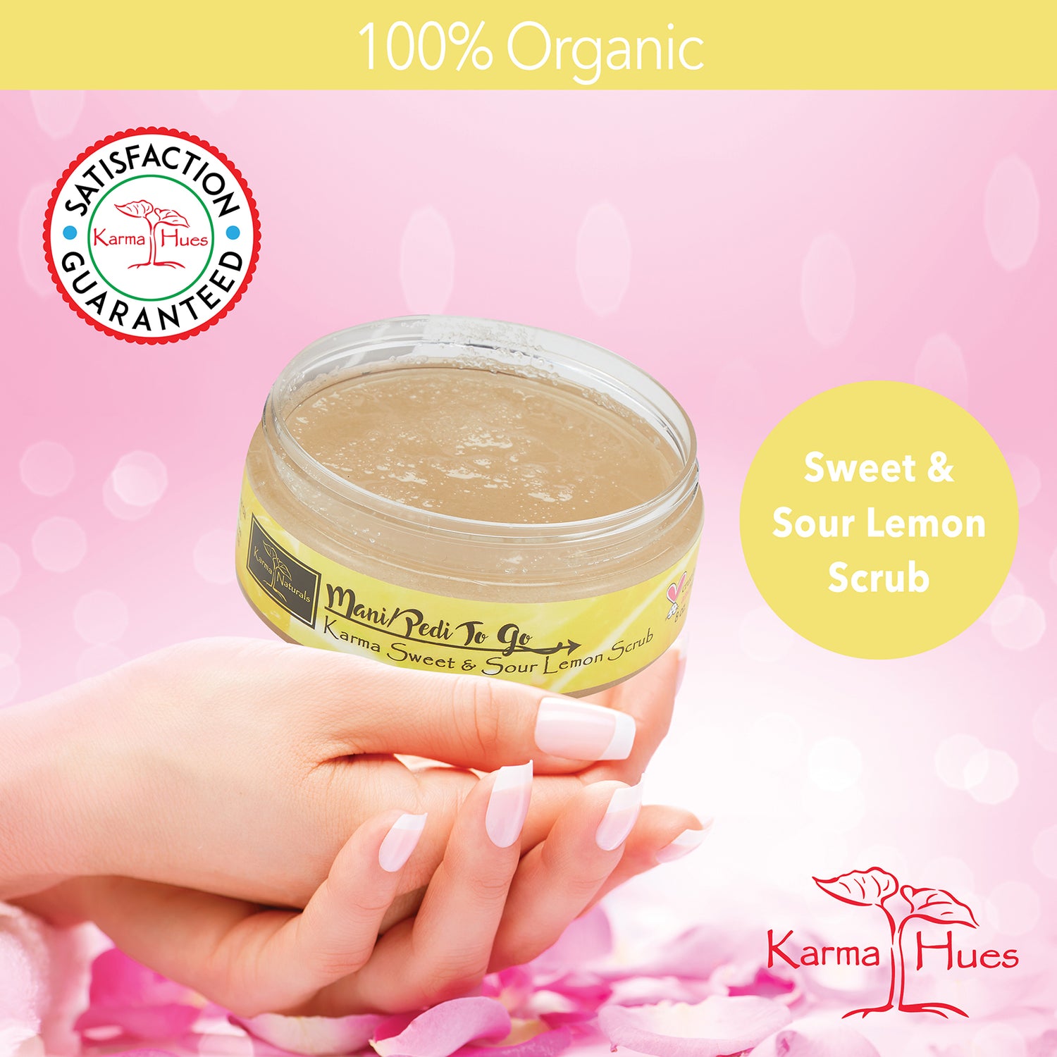 Karma Naturals Sweet and Sour Lemon Scrub