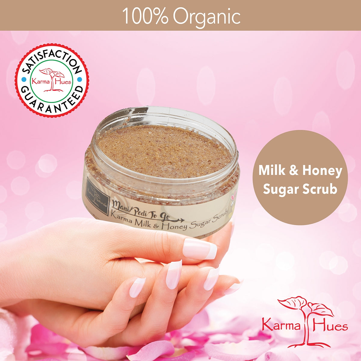 Karma Naturals Milk and Honey Sugar Scrub