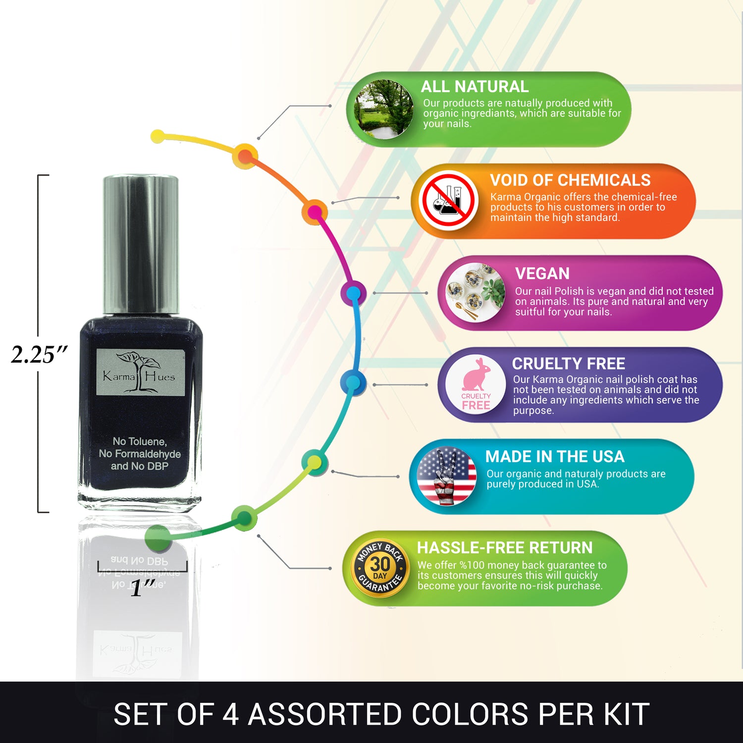 Diana - Nail Polish; Non-Toxic, Vegan, and Cruelty-Free (