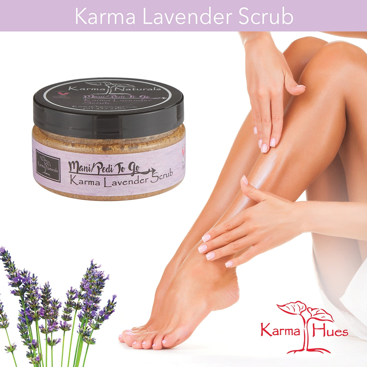 Karma Naturals Lavender Scrub