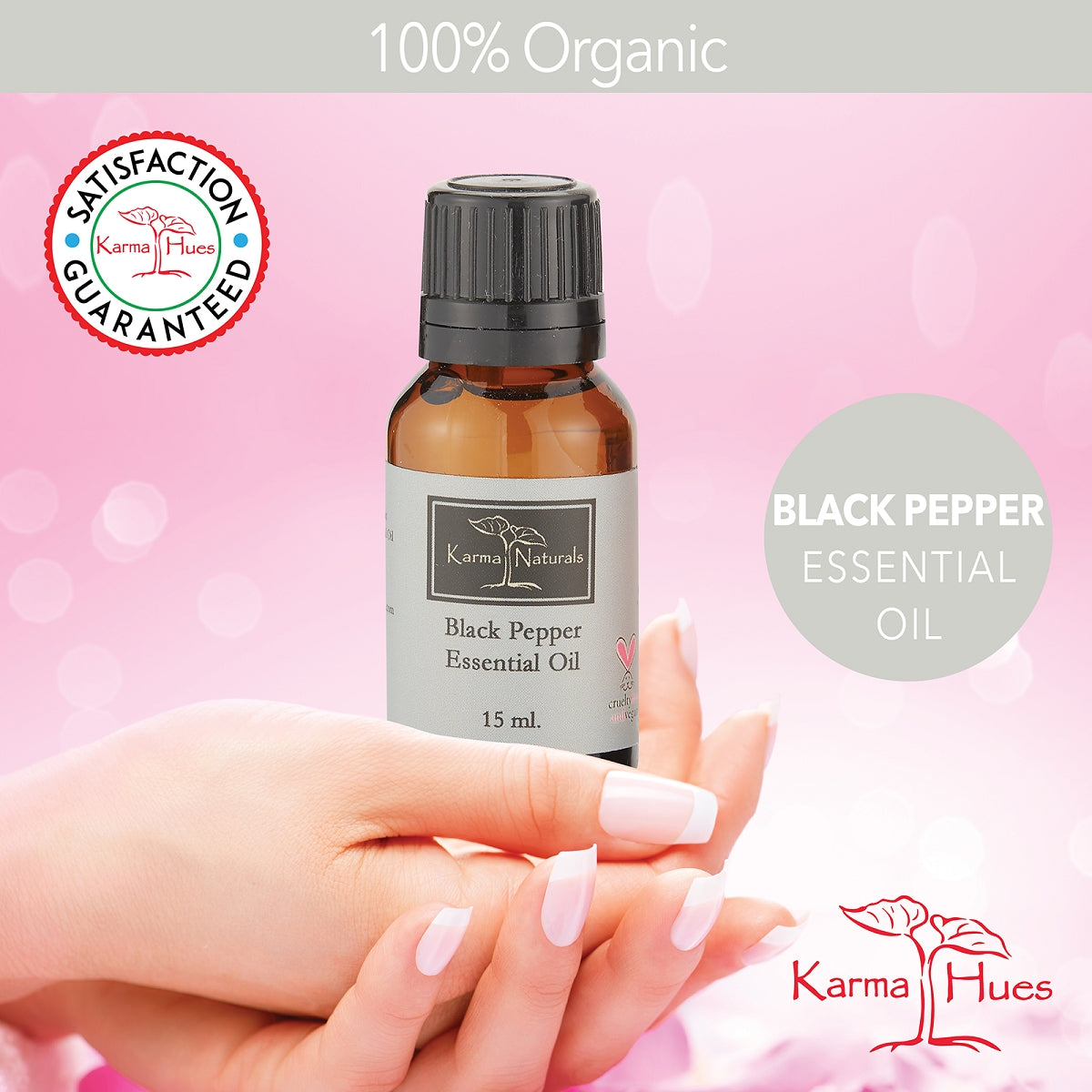Karma Naturals Black Pepper Essential Oil