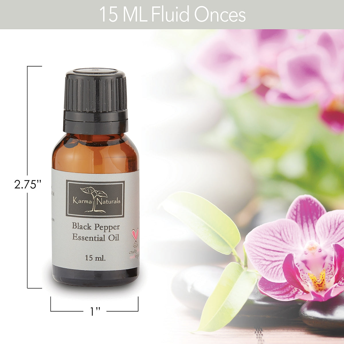 Karma Naturals Black Pepper Essential Oil