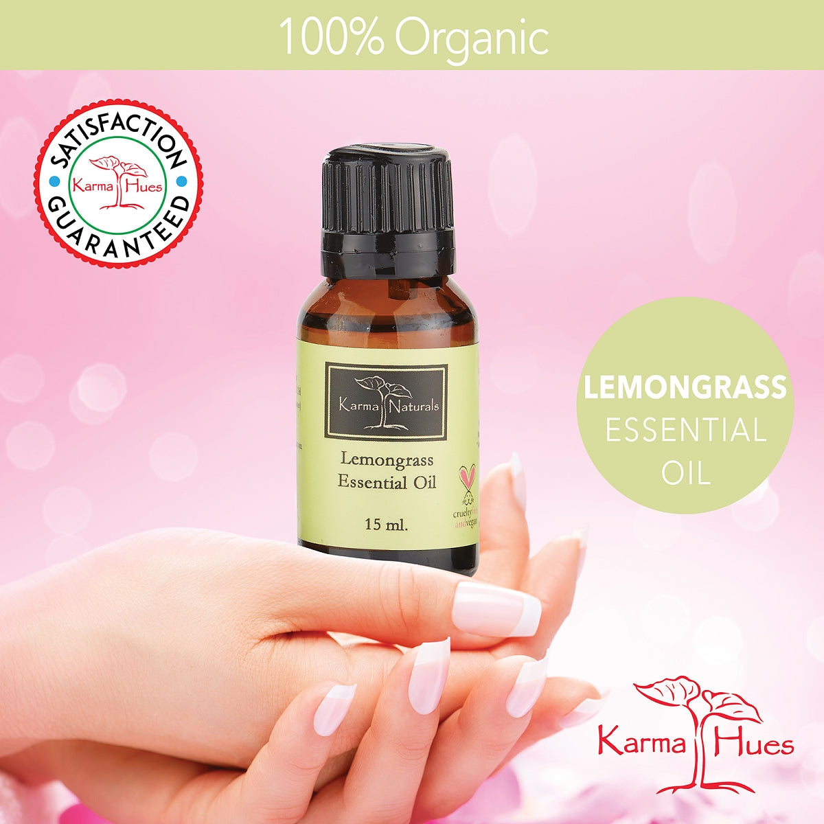 Karma Naturals Lemongrass Essential Oil