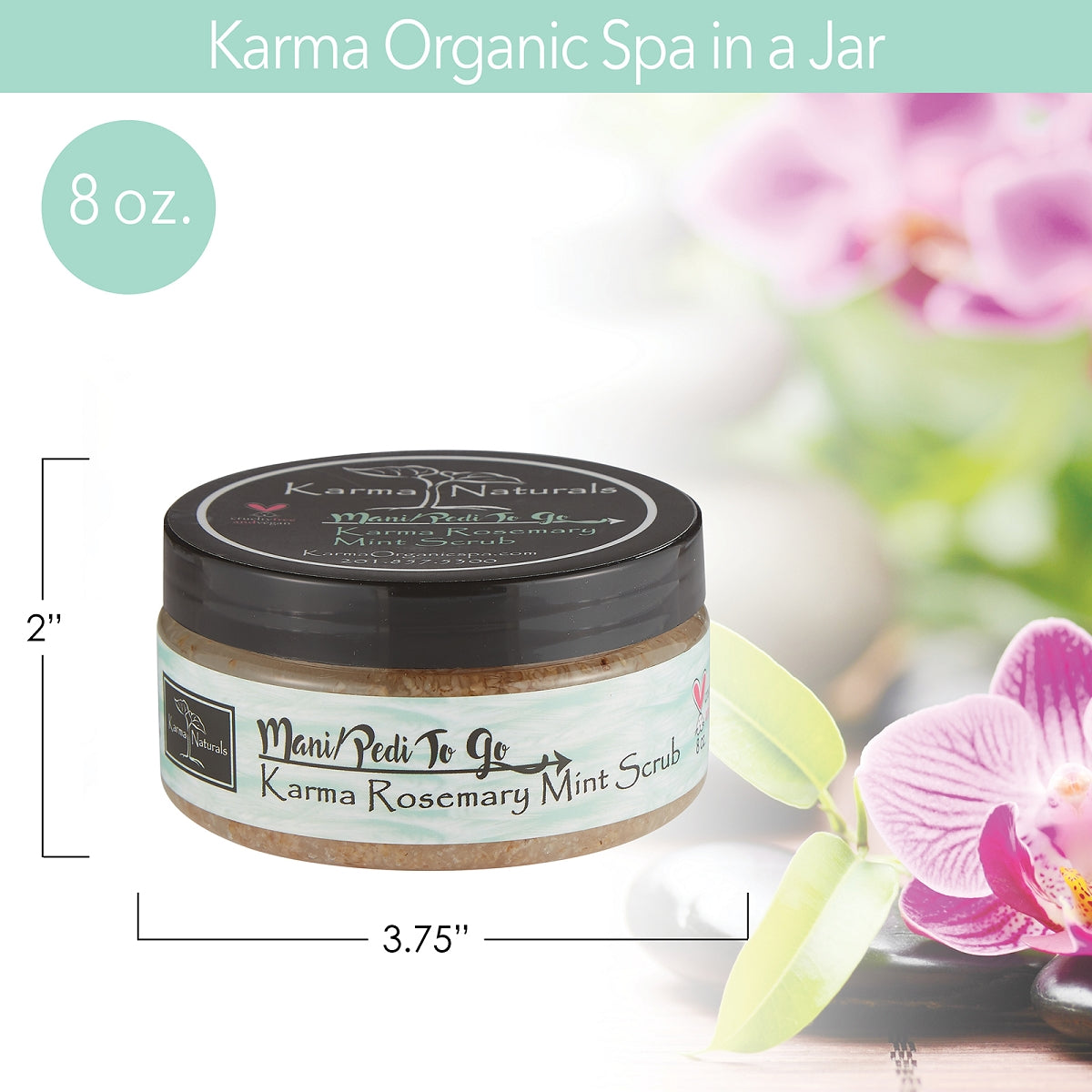 Karma Naturals Rosemary Mint Scrub