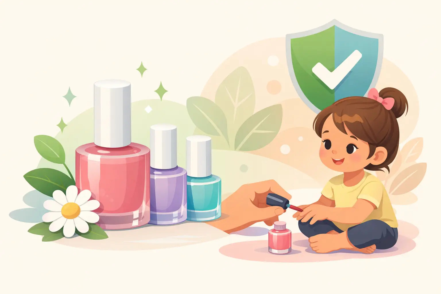 Is Non Toxic Nail Polish for Kids Safe?