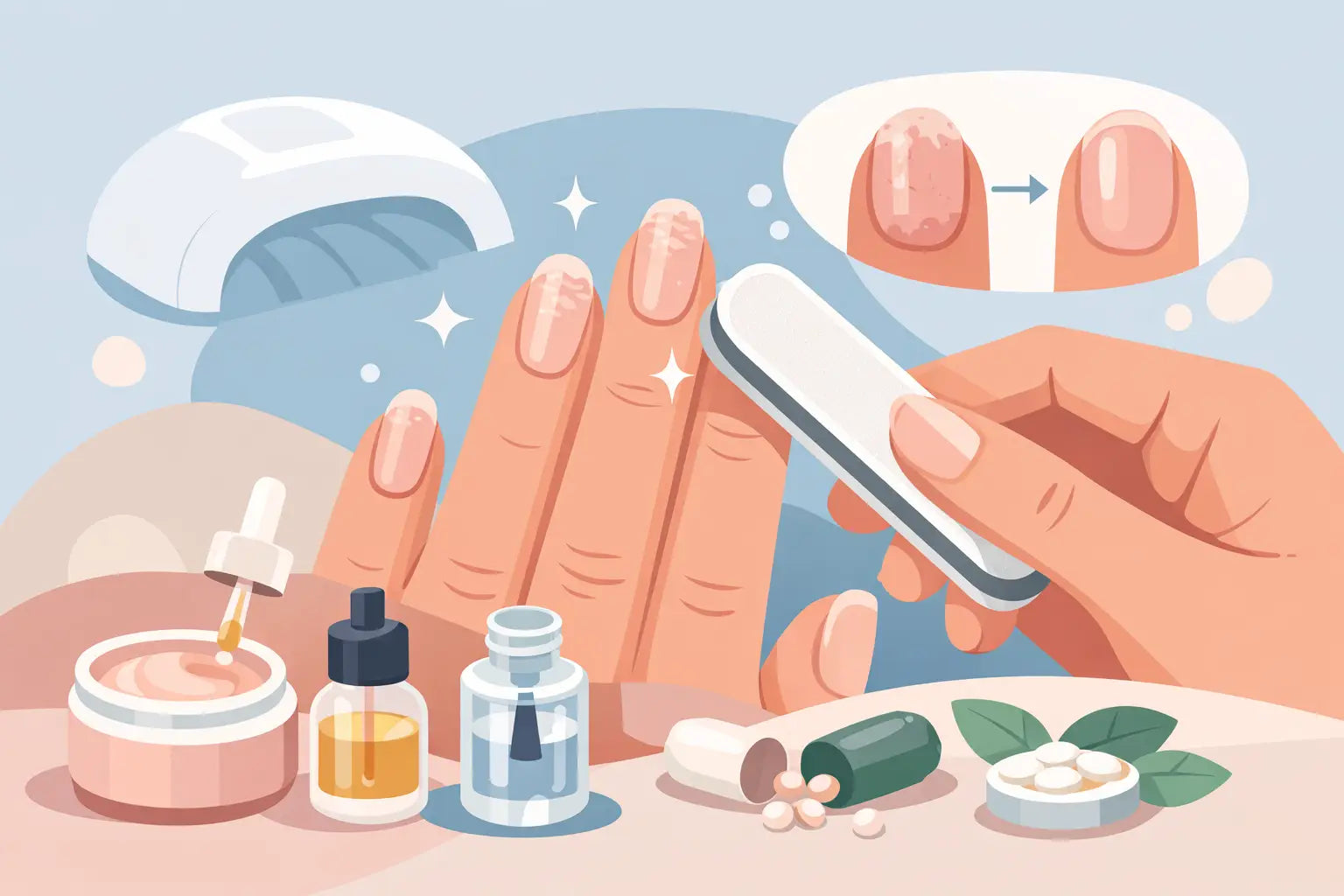 How to Strengthen Nails After Gel Polish
