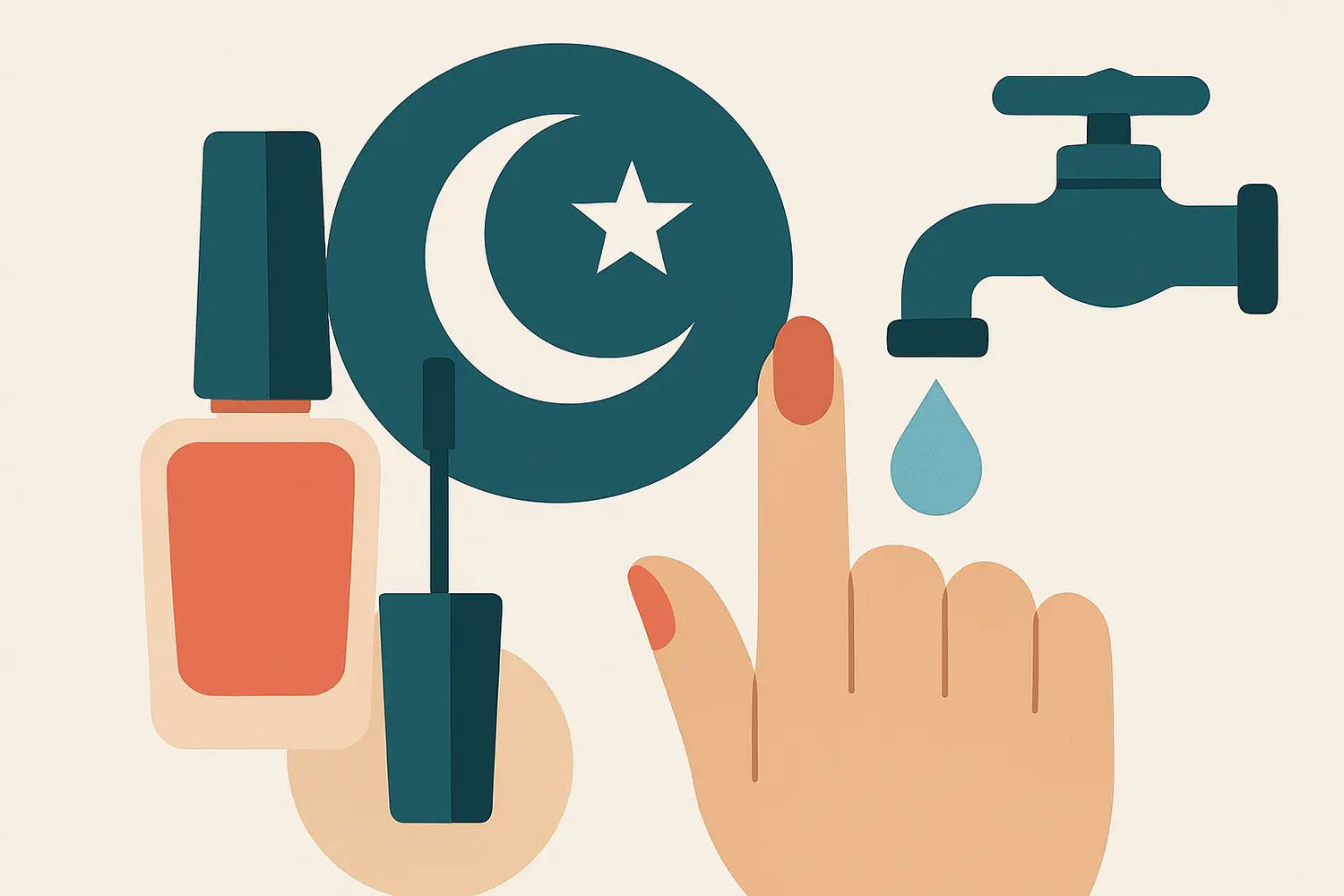 Halal Nail Polish for Wudu: What Matters