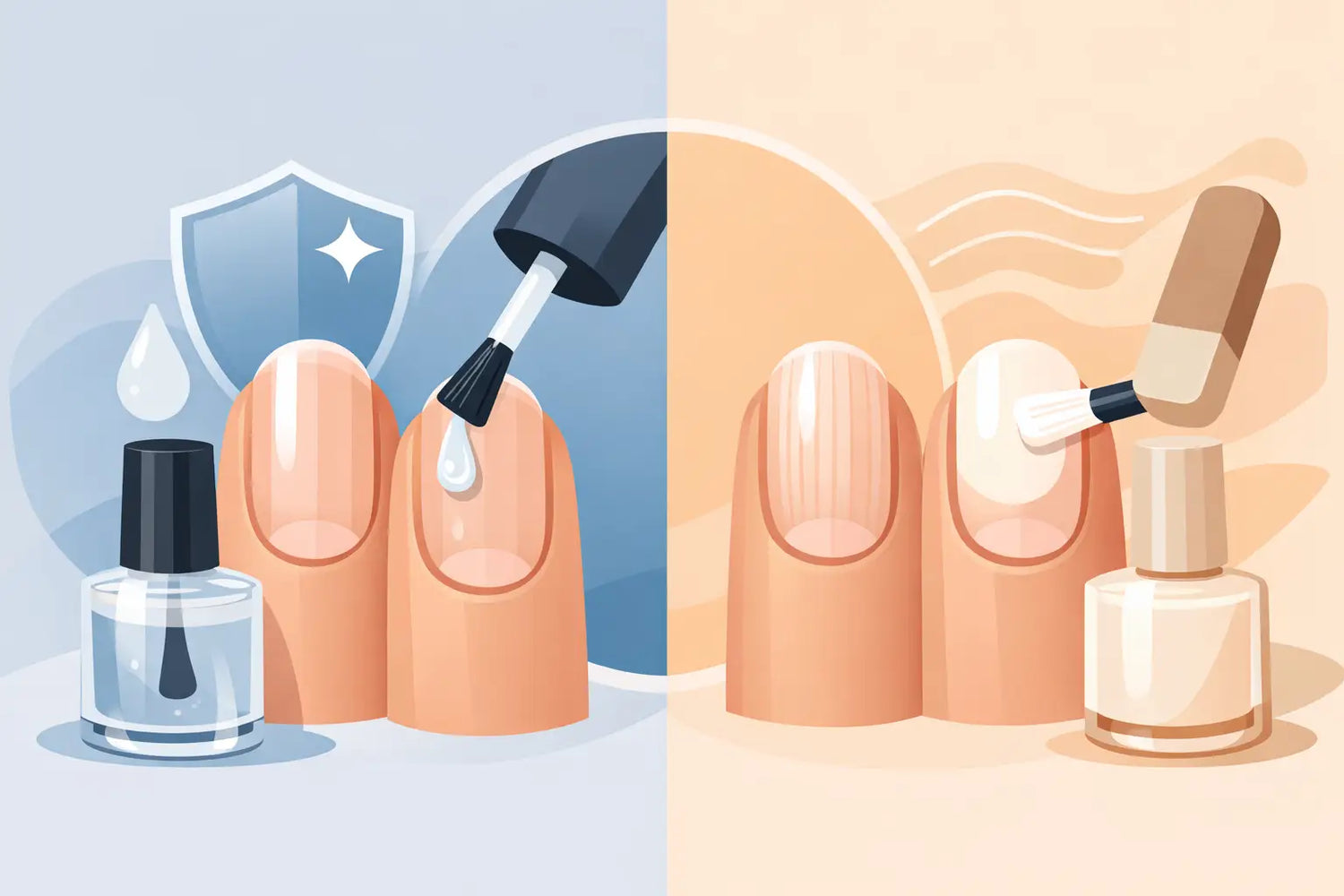 Nail Strengthener vs Ridge Filler Explained