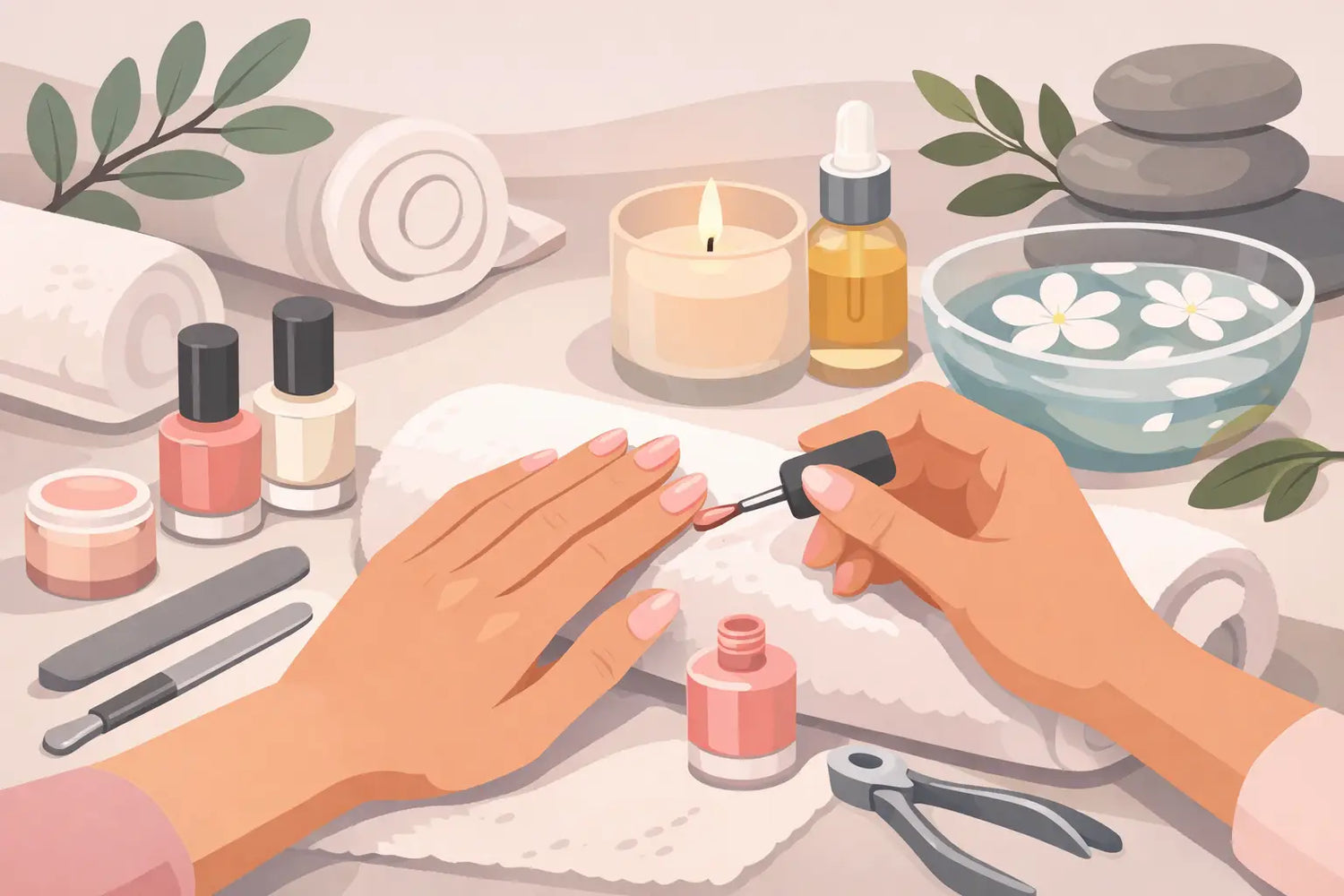 Spa Quality at Home Nail Care That Lasts