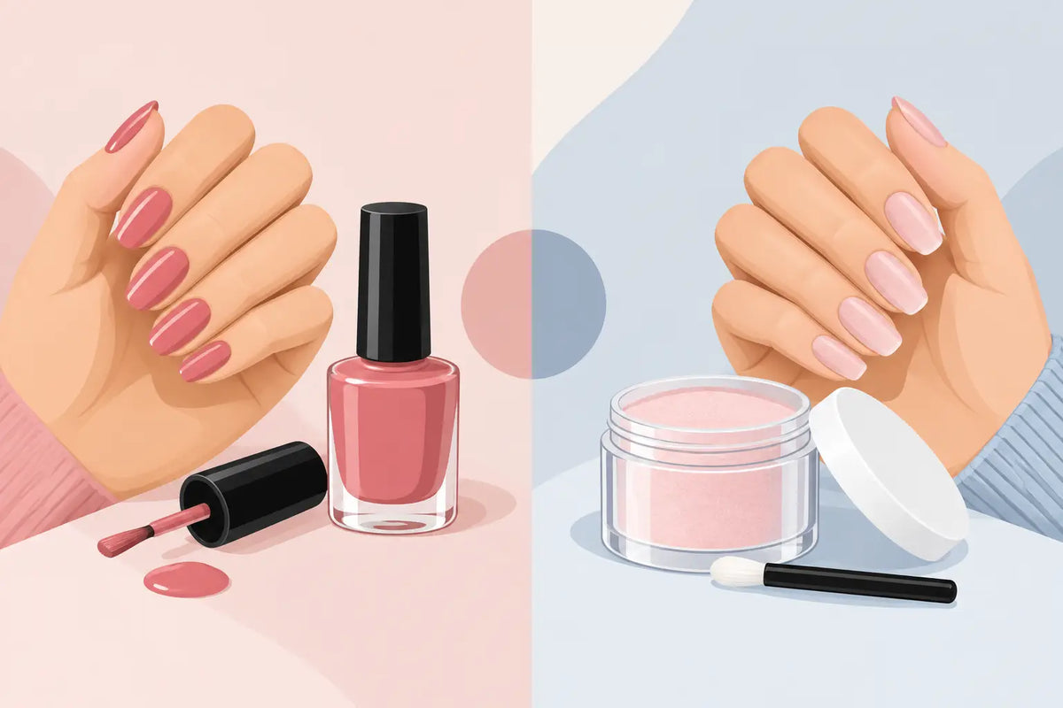 Nail Polish Versus Dip Powder: Which Fits?