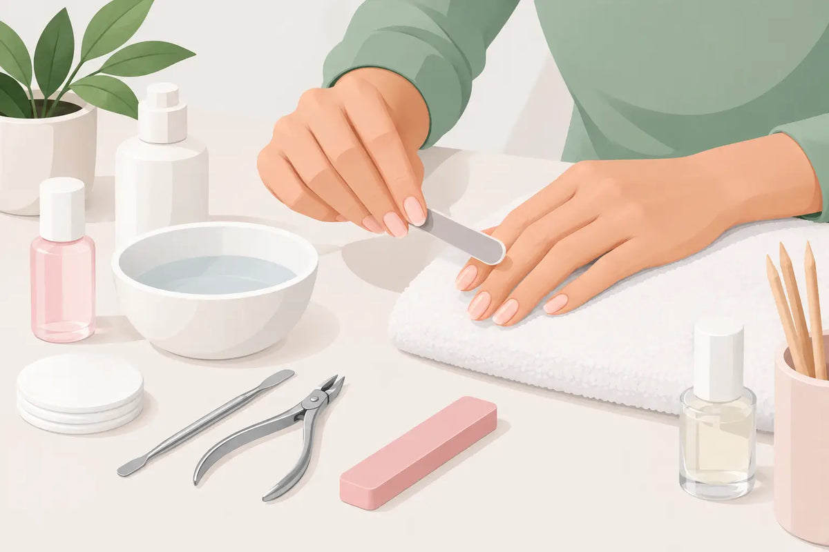 How to Prep Nails Safely for a Clean Manicure