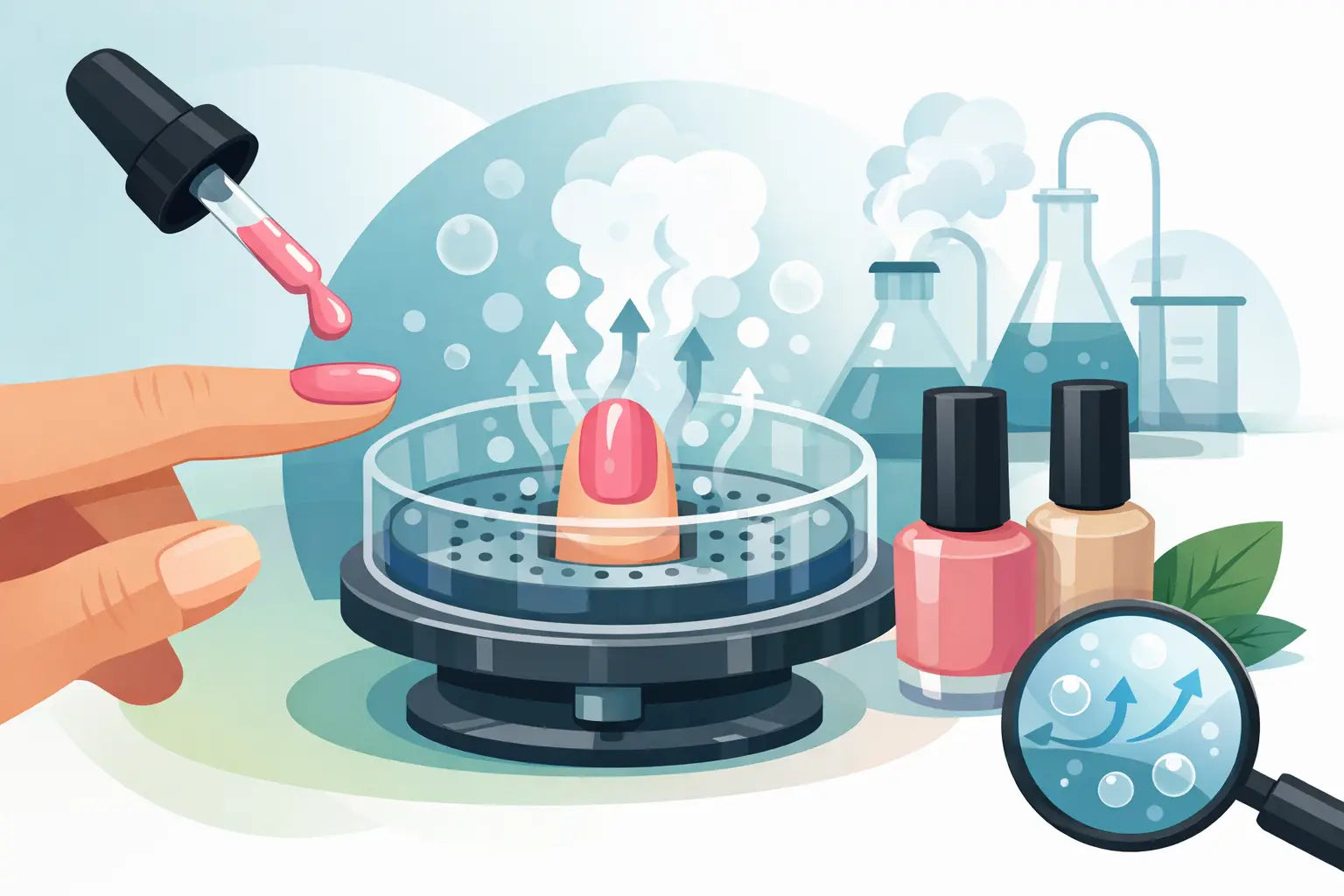 Halal Nail Polish Breathability Test Method
