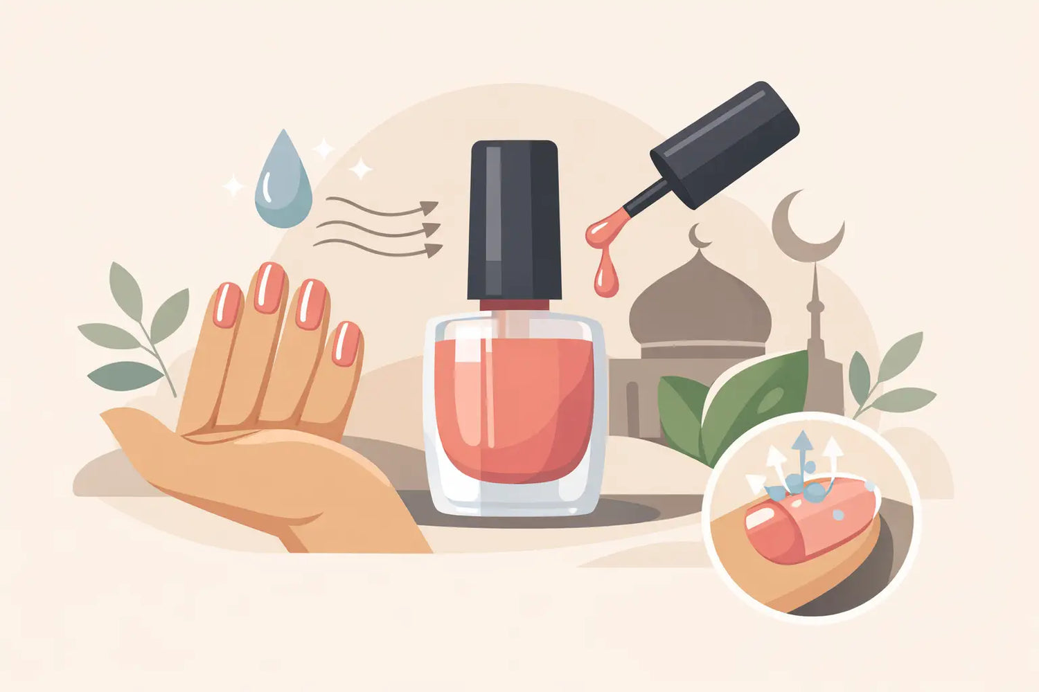 Halal Nail Polish: How It Works