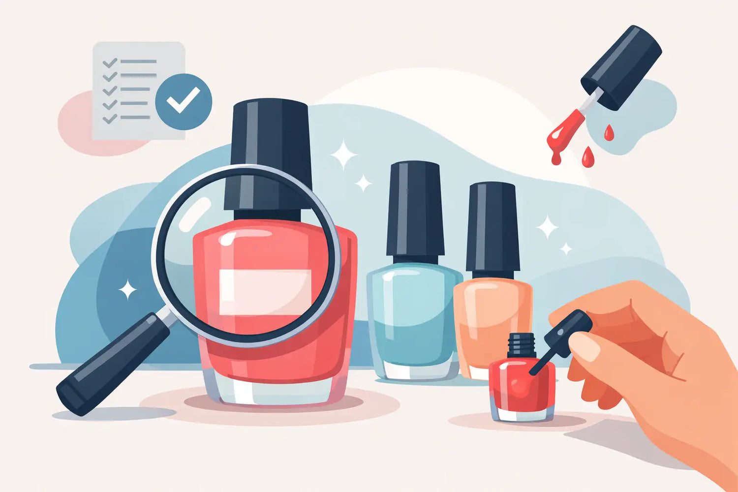 How to Read Nail Polish Labels Clearly