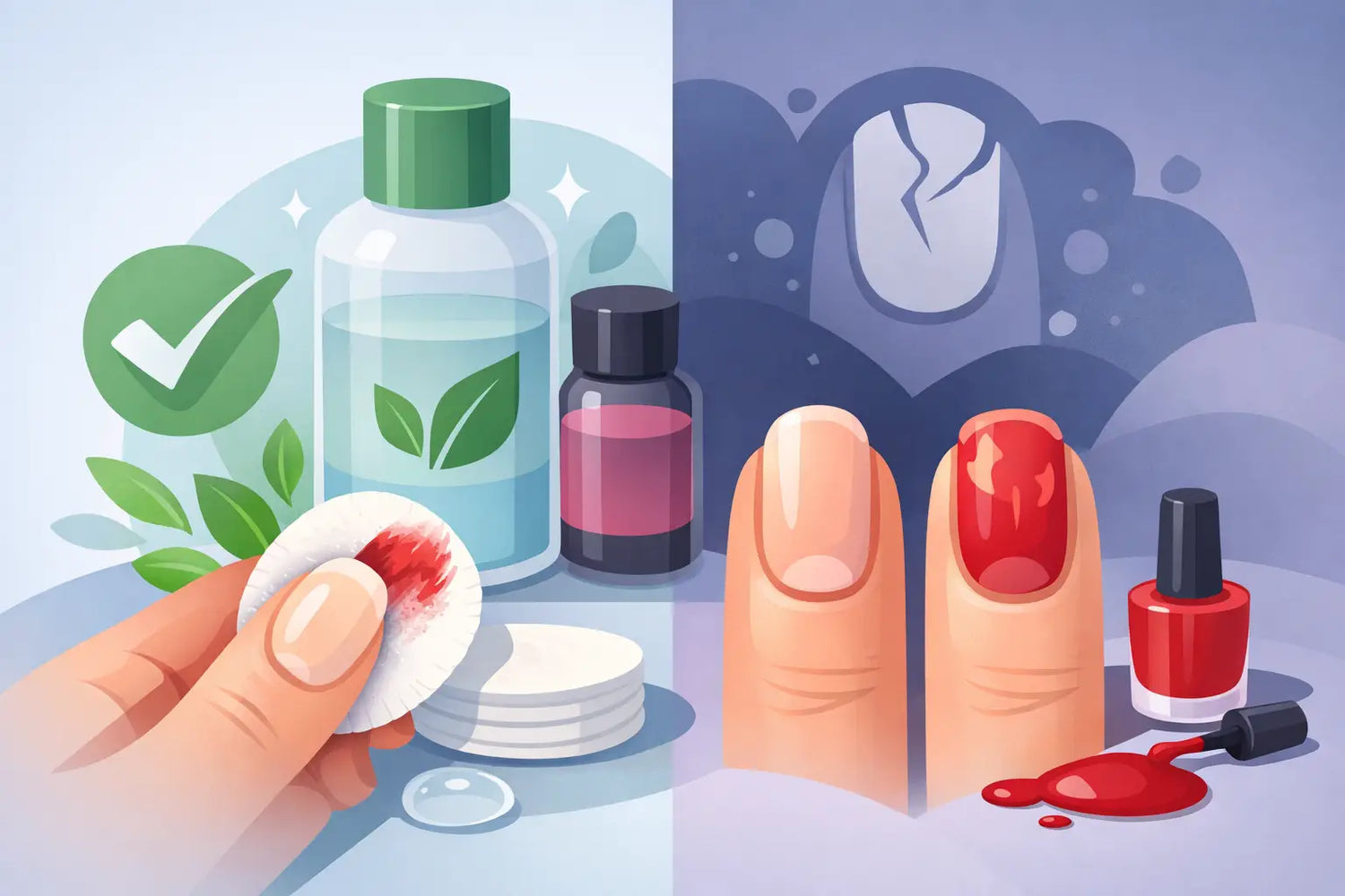 Is Acetone Free Remover Effective for Polish?