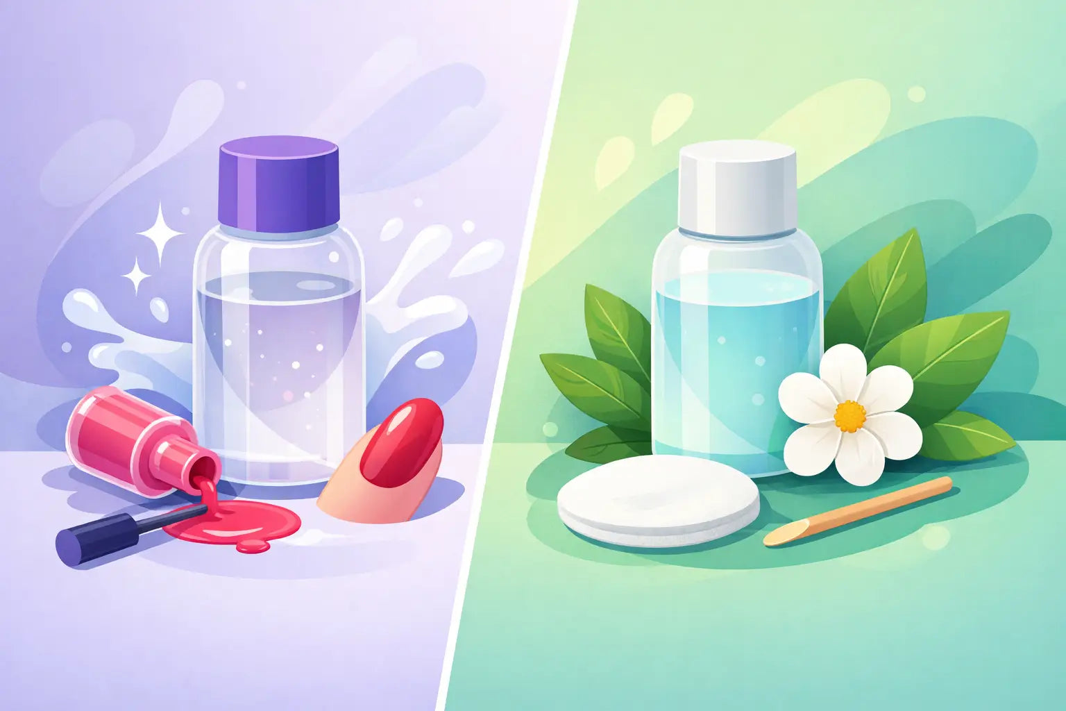 Acetone Remover vs Non-Acetone