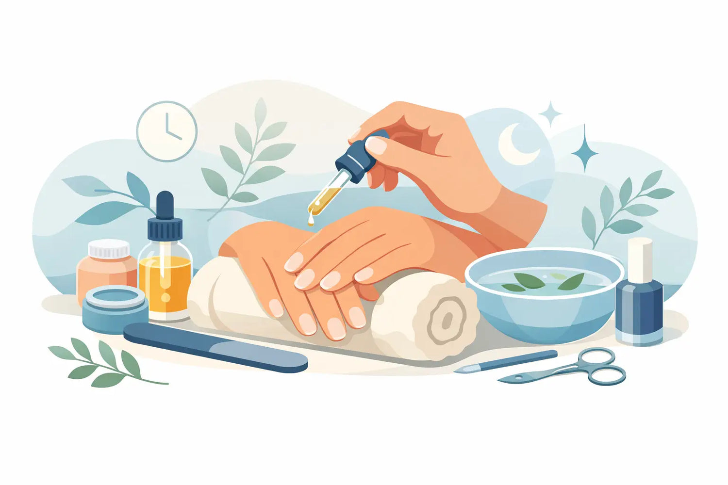 An Example of a Weekly Nail Recovery Routine