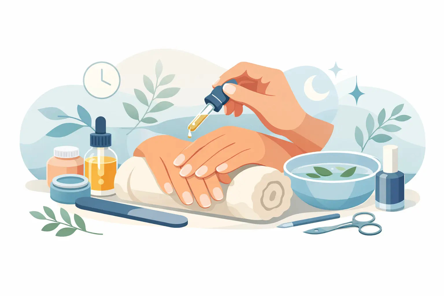 An Example of a Weekly Nail Recovery Routine