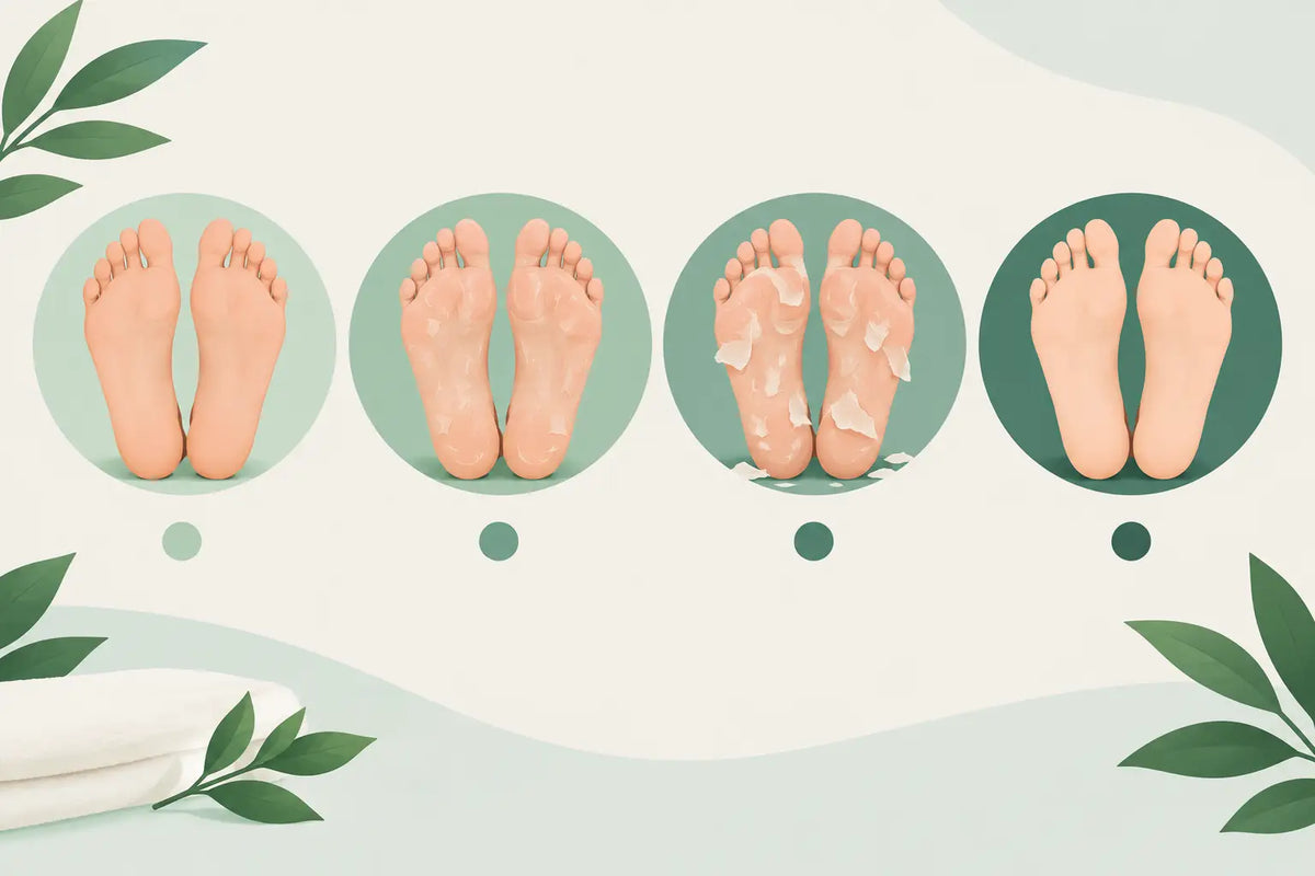 Foot Peel Results: What to Expect Each Day
