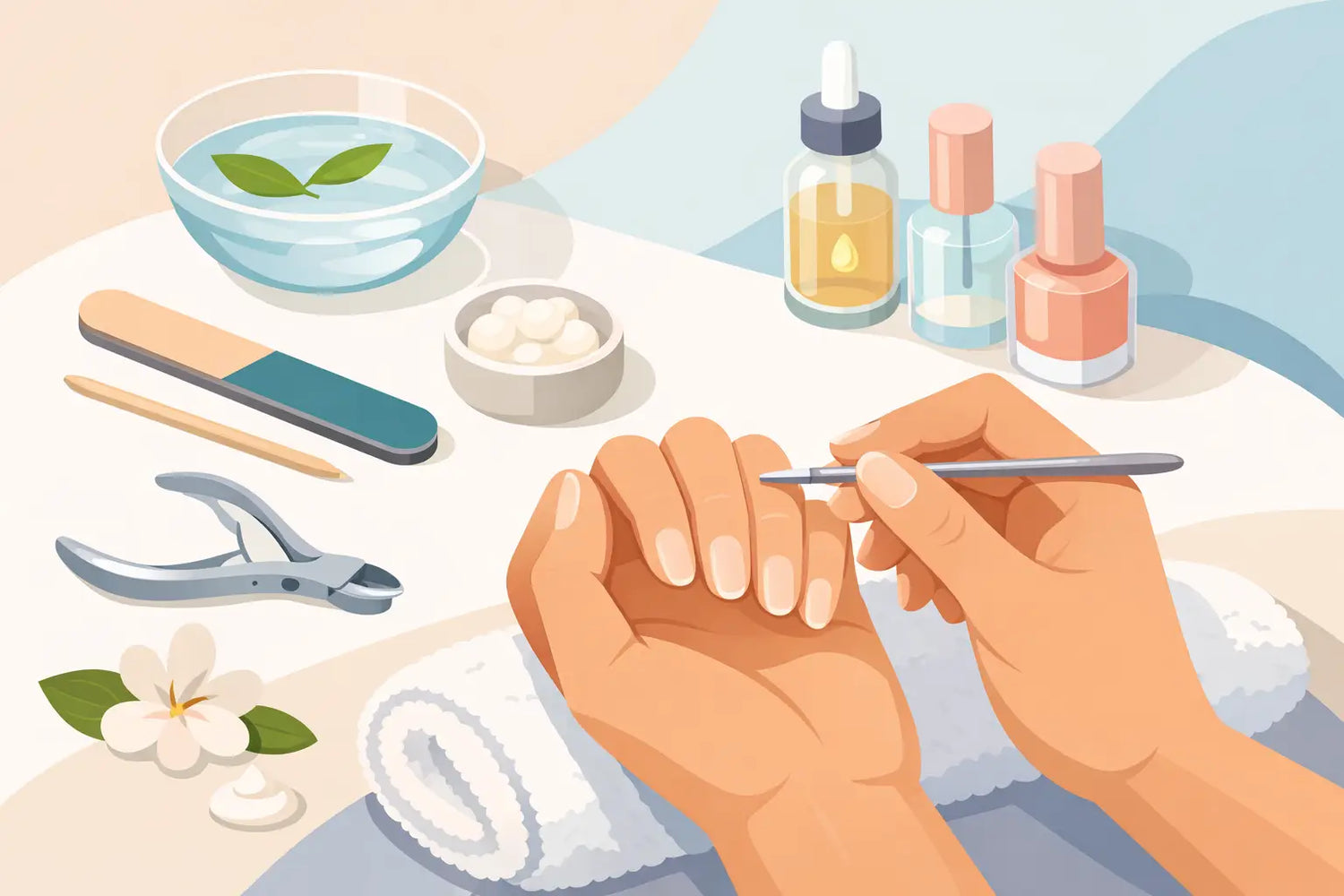 How to Prep Natural Nails for a Clean Manicure