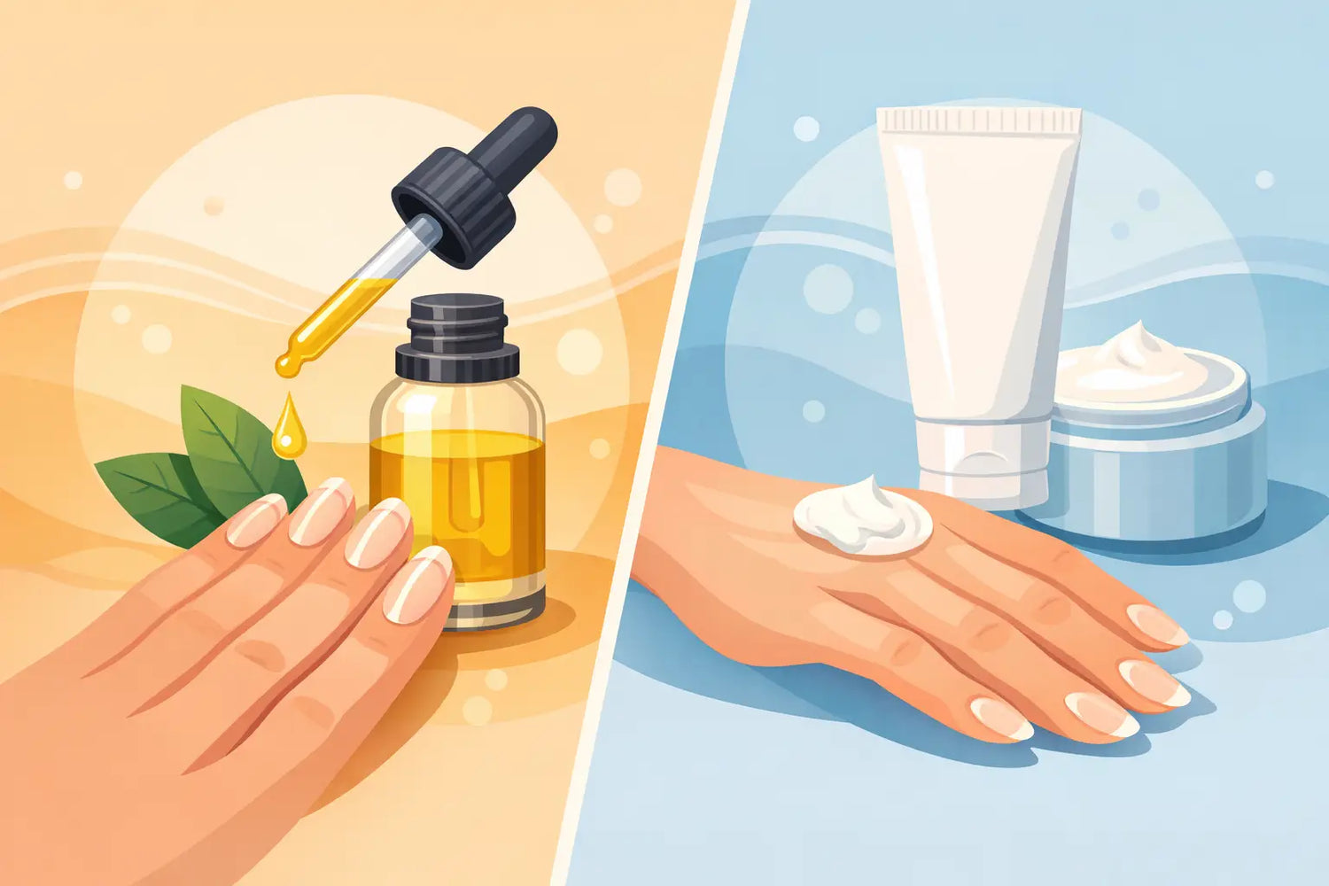 Nail Oil Versus Hand Cream for Healthier Nails