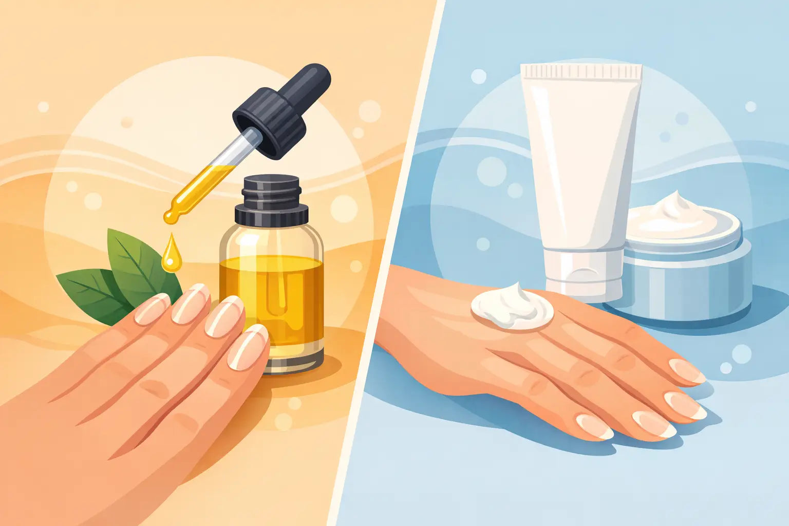 Nail Oil Versus Hand Cream for Healthier Nails