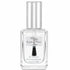 A clear glass bottle of KarmalHues fragrance with a reflective silver cap and a white label featuring a black brush and tree logo, set against a plain white background.