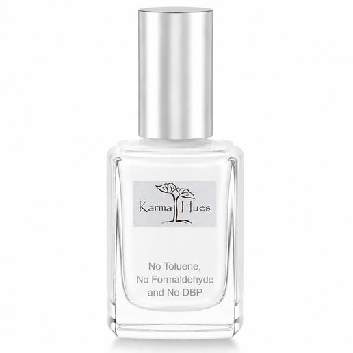 Karma Organic Vegan Non-Toxic Nail Polish – [French White] – Cruelty-Free Long-Lasting Nail Color