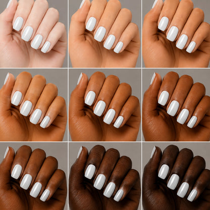 Karma Organic Vegan Non-Toxic Nail Polish – [French White] – Cruelty-Free Long-Lasting Nail Color