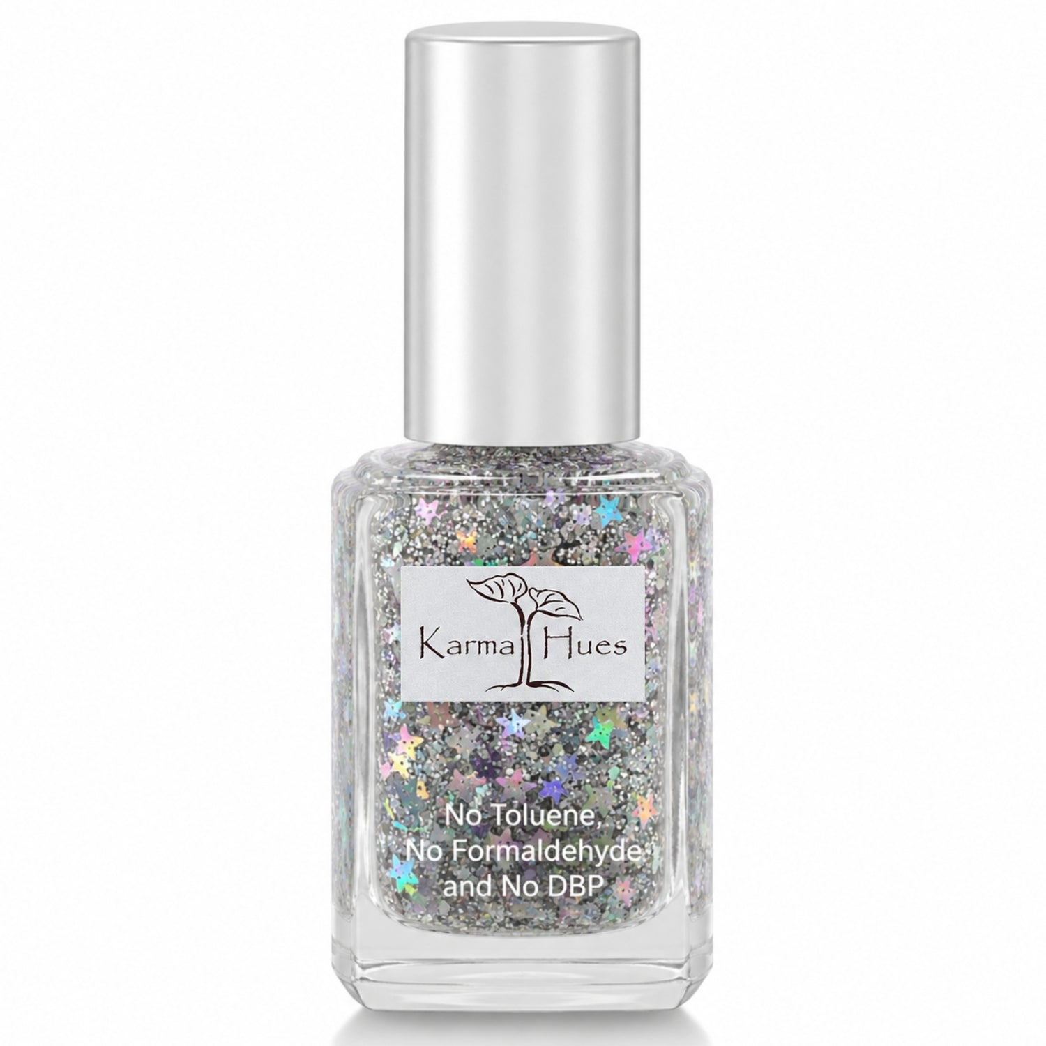 Karma Organic Vegan Non-Toxic Nail Polish – [Glitter Bomb] – Cruelty-Free Long-Lasting Nail Color