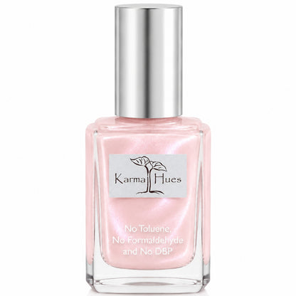 Karma Organic Vegan Non-Toxic Nail Polish – [Pretty in Pink] – Cruelty-Free Long-Lasting Nail Color
