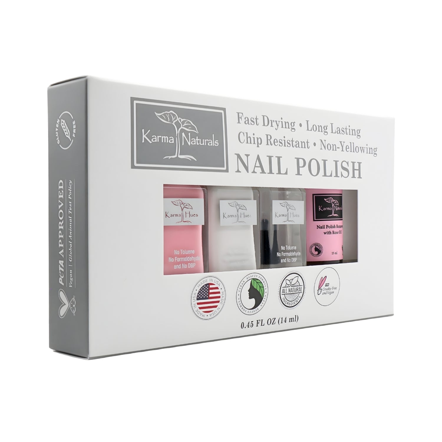 Karma Naturals Nail Polish Set ZBRIDAL 1