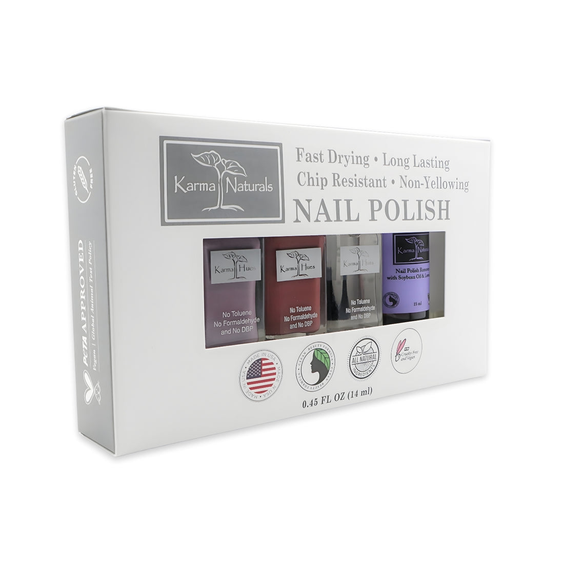 Karma Naturals Nail Polish Set ZCORE 1