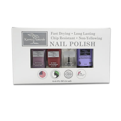 Karma Naturals Nail Polish Set ZCORE 1