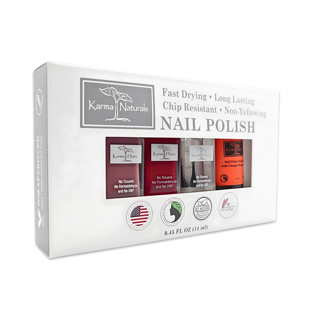 Karma Naturals Nail Polish Set ZFALL 1