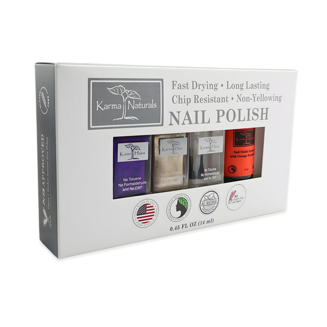 Karma Naturals Nail Polish Set ZFALL 5