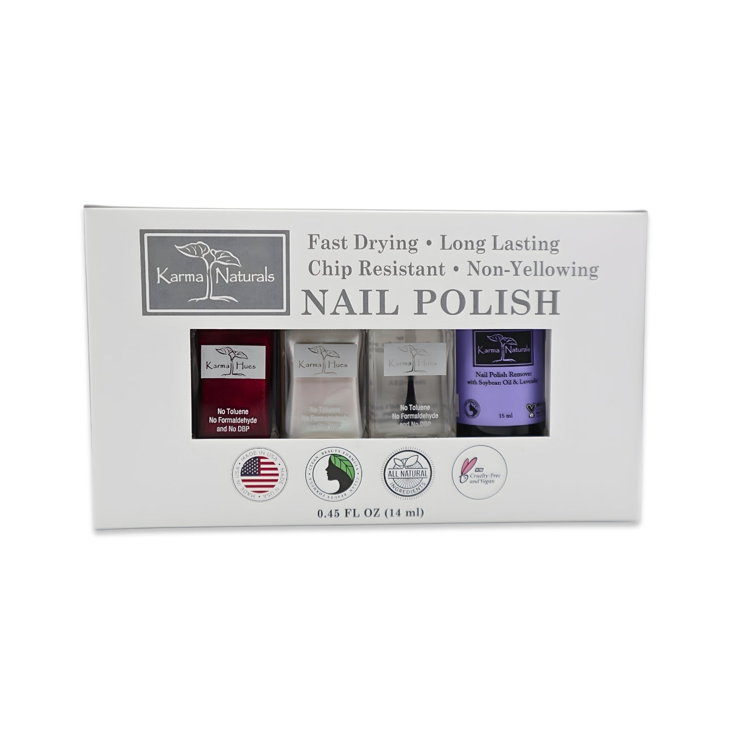 Karma Naturals Nail Polish Set ZHOLIDAY 1