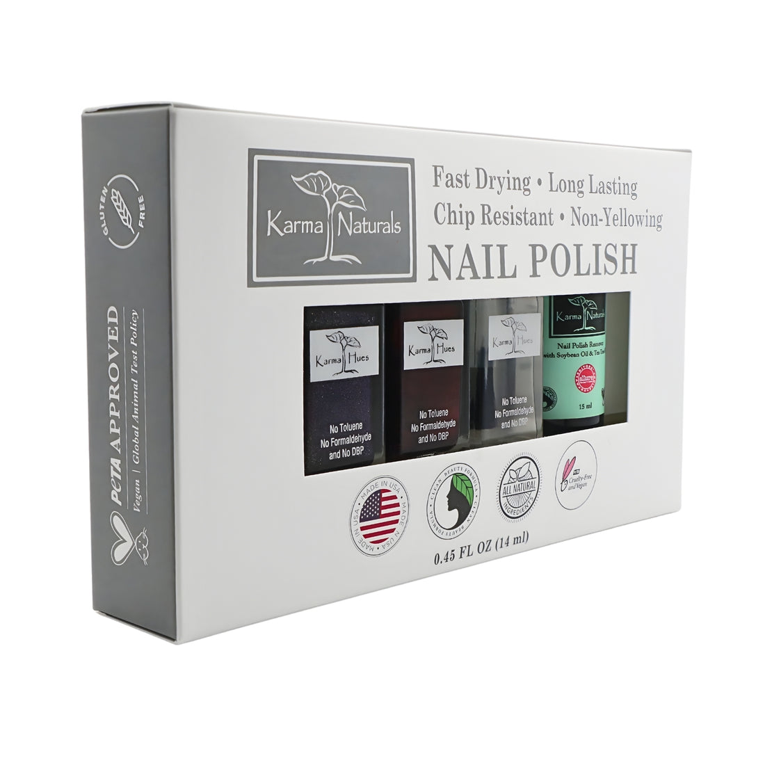 Karma Naturals Nail Polish Set ZHOLIDAY 2