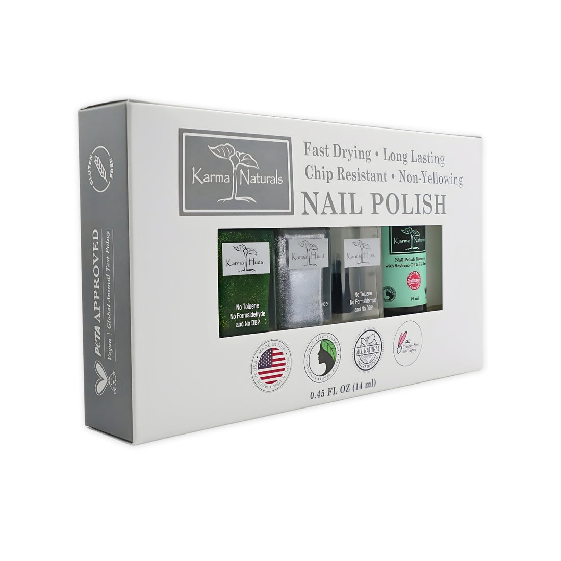 Karma Naturals Nail Polish Set ZHOLIDAY 3