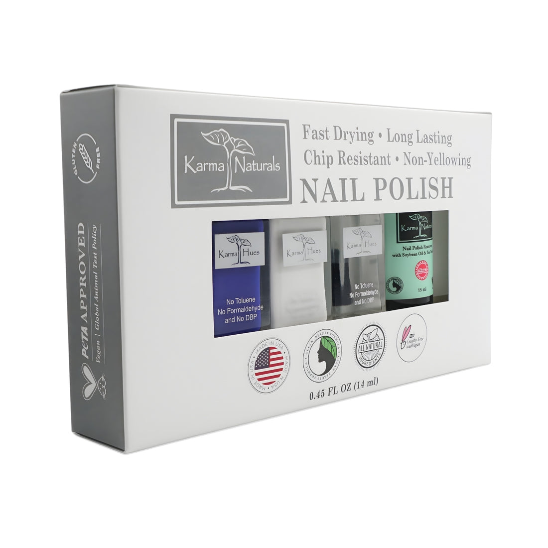 Karma Naturals Nail Polish Set ZHOLIDAY 4