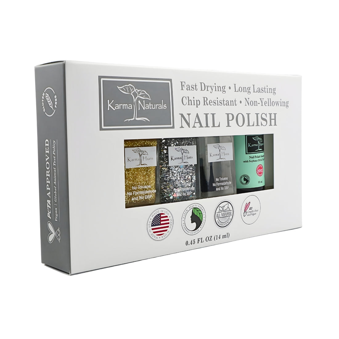 Karma Naturals Nail Polish Set ZHOLIDAY 5
