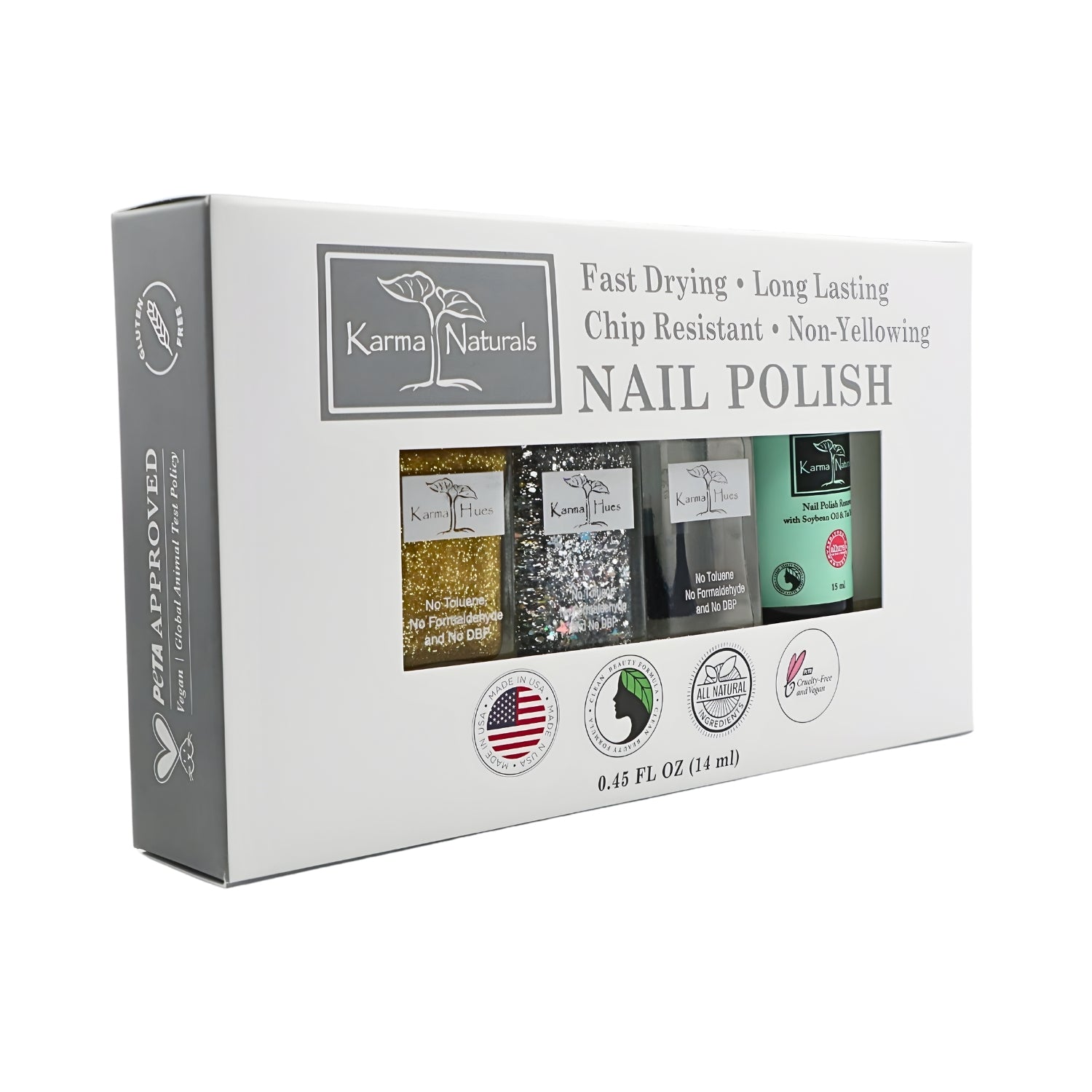 Karma Naturals Nail Polish Set ZHOLIDAY 5