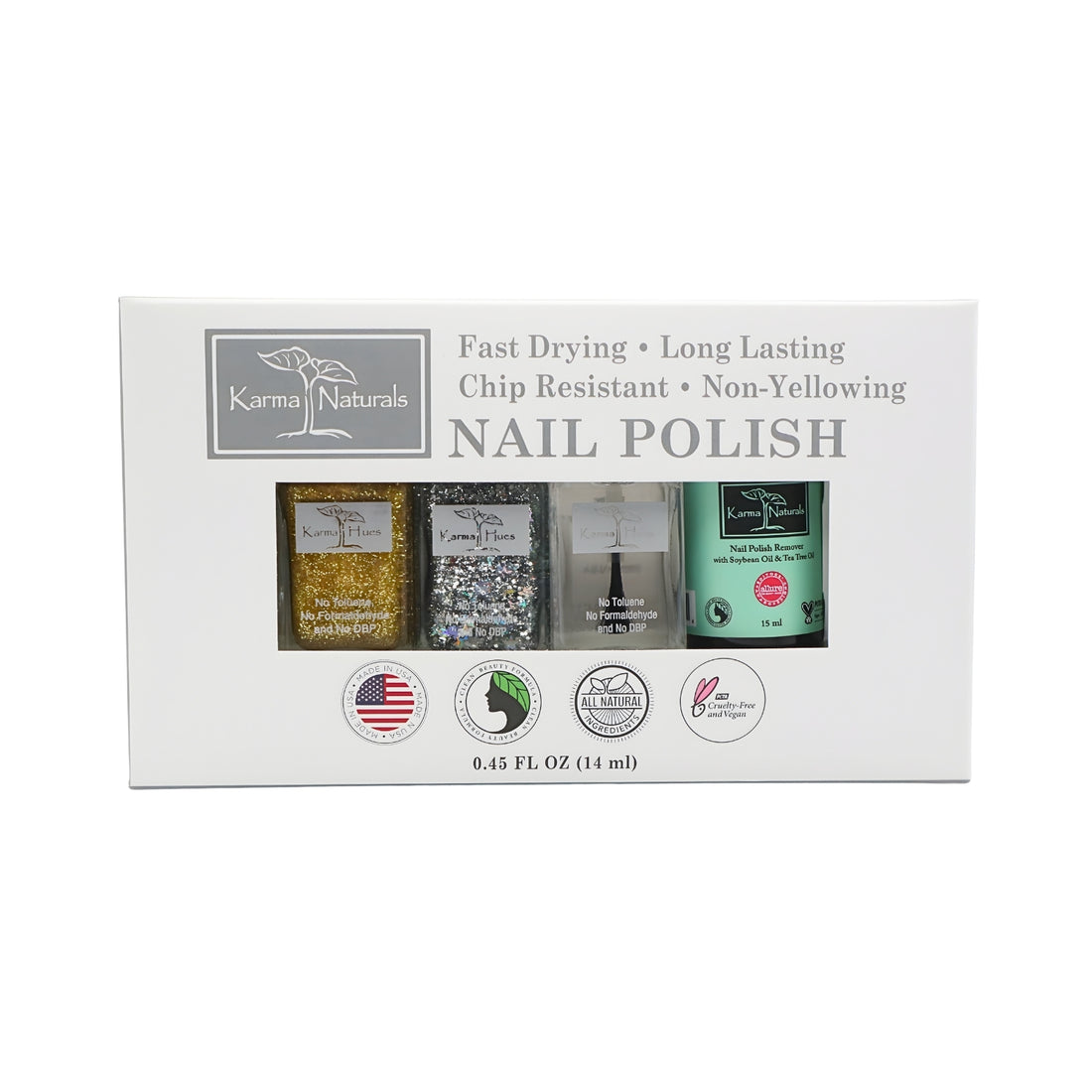 Karma Naturals Nail Polish Set ZHOLIDAY 5