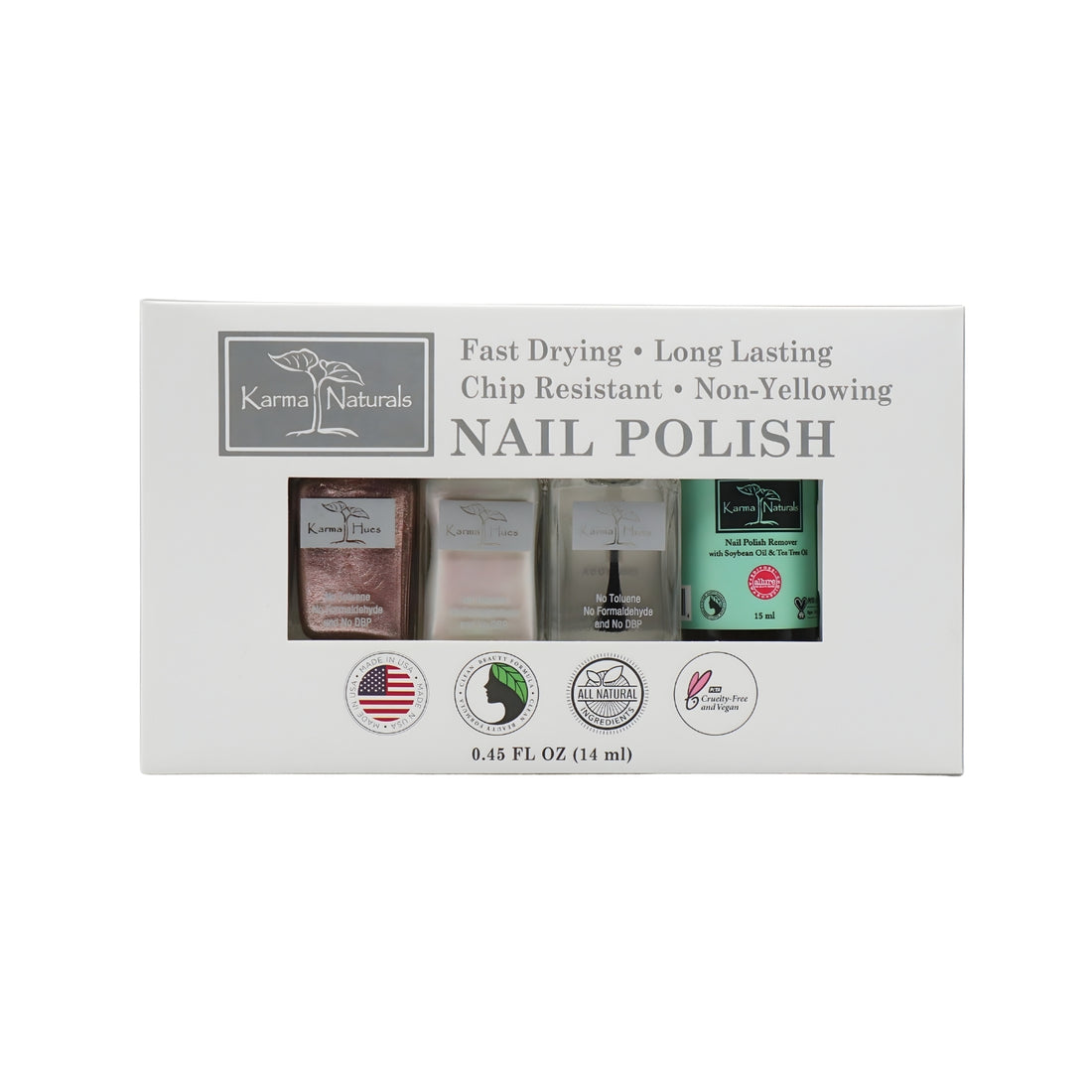 Karma Naturals Nail Polish Set ZHOLIDAY 6