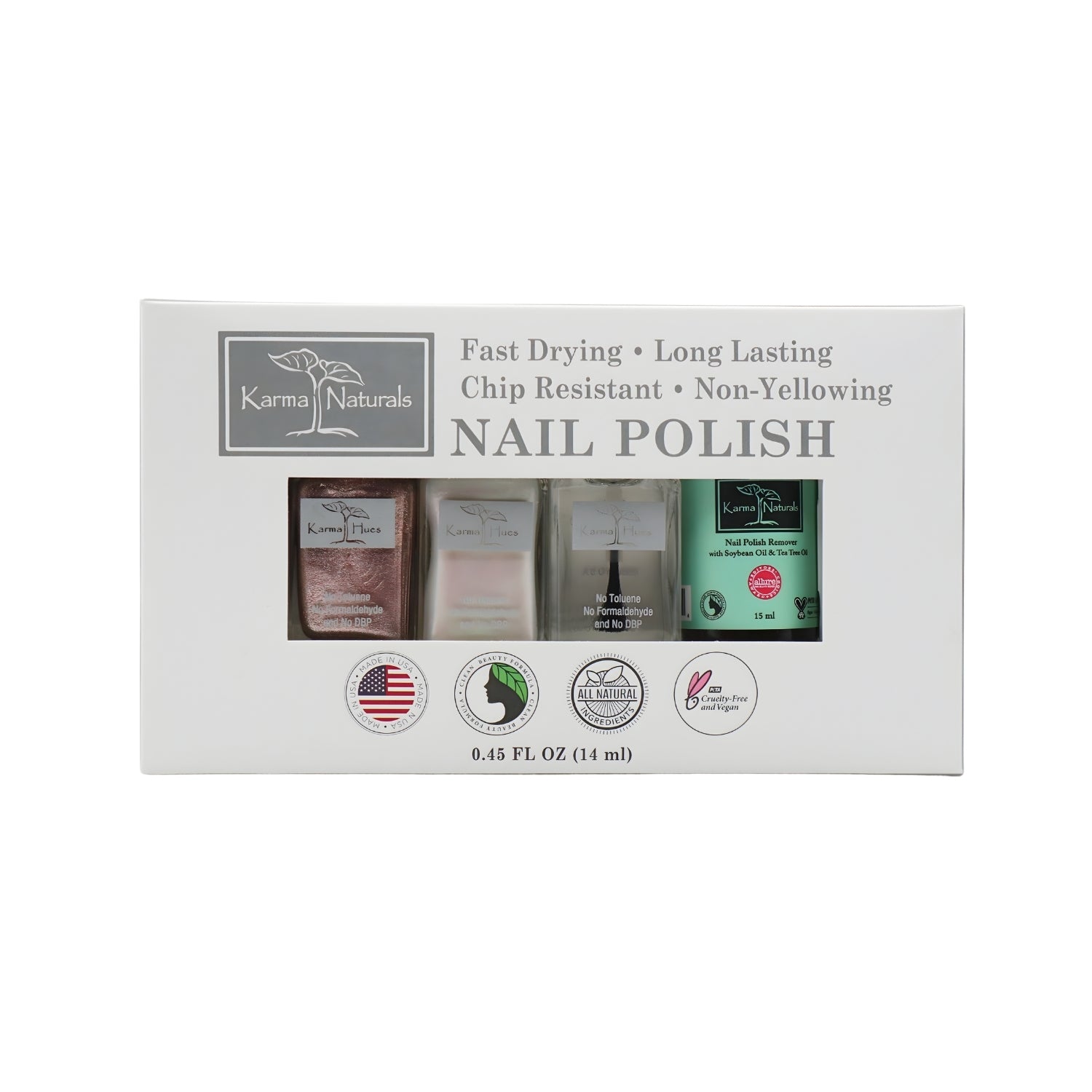 Karma Naturals Nail Polish Set ZHOLIDAY 6