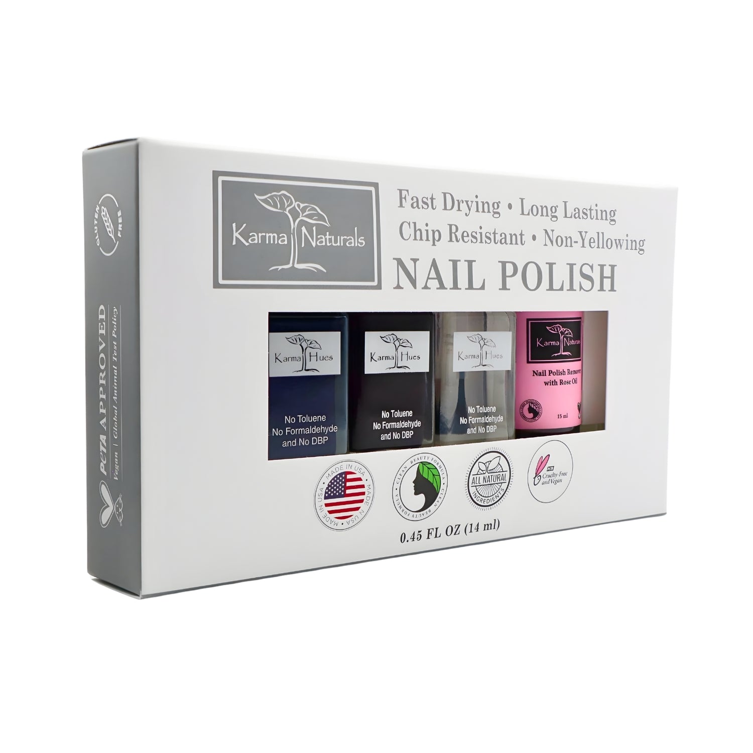 Karma Naturals Nail Polish Set ZWINTER 1